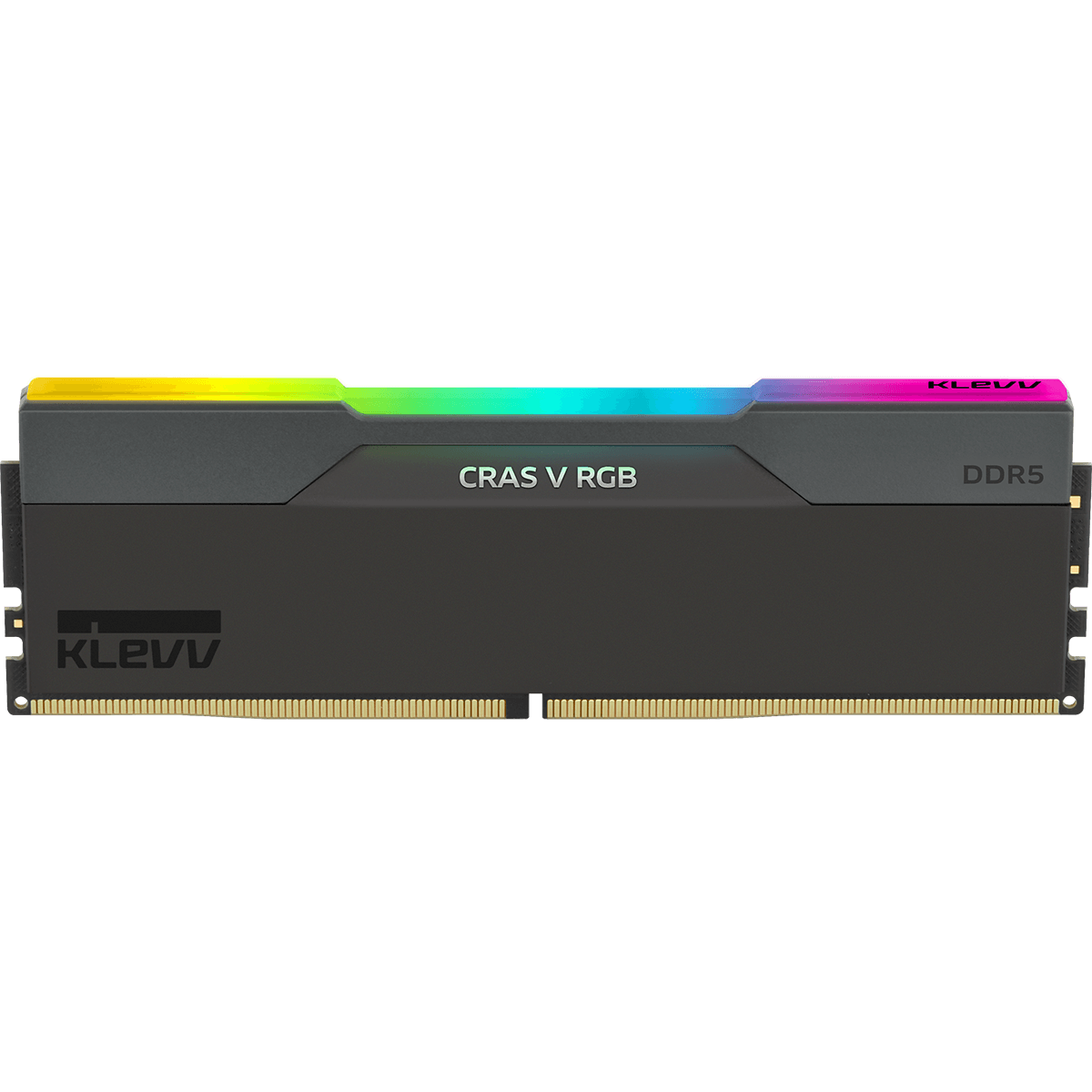 Klevv CRAS V RGB 32GB DDR5 Desktop Memory Kit in Black 2 x 16GB